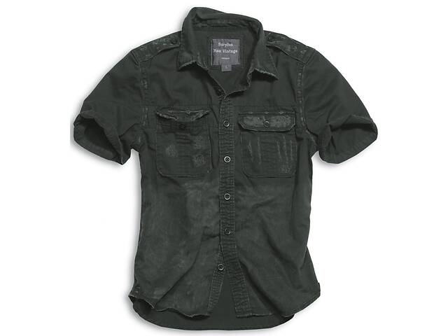 Рубашка Surplus Raw Vintage Shirt S Черный (06-3590-63)