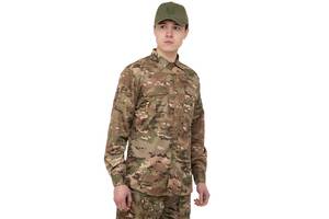 Рубашка тактическая Military Rangers ZK-JK6005 3XL Камуфляж Multicam (06508427)