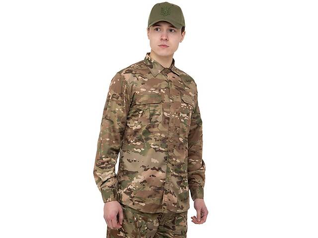 Рубашка тактическая Military Rangers ZK-JK6005 XL Камуфляж Multicam (06508427)