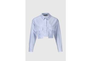 Рубашка женская Firesh 8893 XL Голубой (2000990458094)