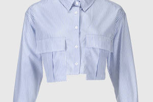 Рубашка женская Firesh 8893 XL Голубой (2000990458094)