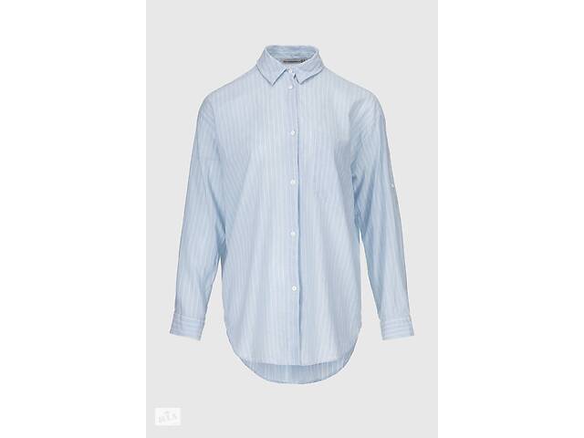 Рубашка женская Patiskha 4452 S Светло-голубой (2000990412577)
