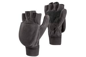 Рукавицы-варежки Black Diamond WindWeight Mitt 2 в 1 XS Черный