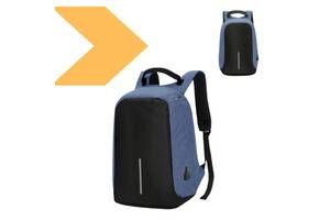 Рюкзак антивор c захистом від кишенькових злодіїв та з USB XPRO рюкзак Антивор 15,6 (42994-_406)