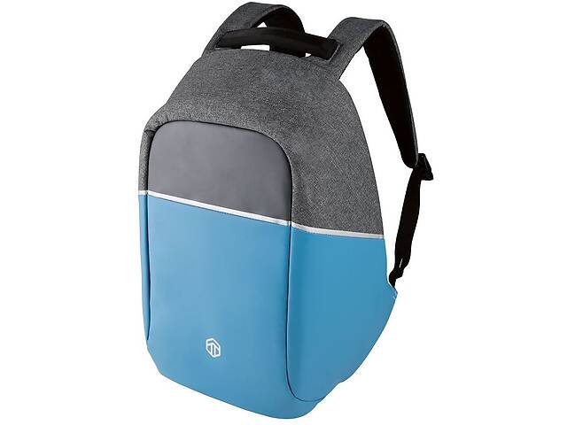 Рюкзак антивор с Rfid Topmove Серо-голубой (IAN352250 blue)