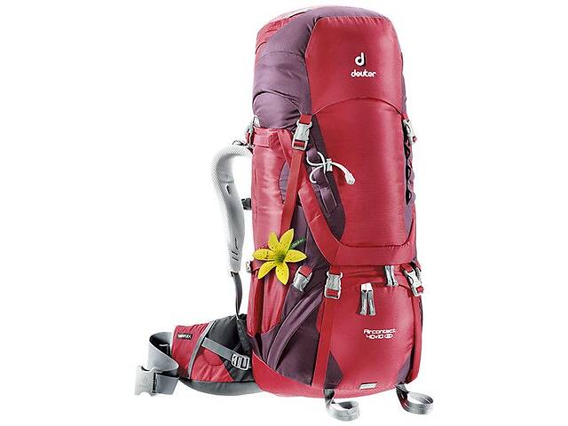 Рюкзак Deuter Aircontact 40+10 SL Cranberry-Aubergine (1052-3320016 5005)