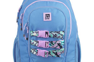 Рюкзак для девочки KITE Education teens голубой ЦБ-00225141