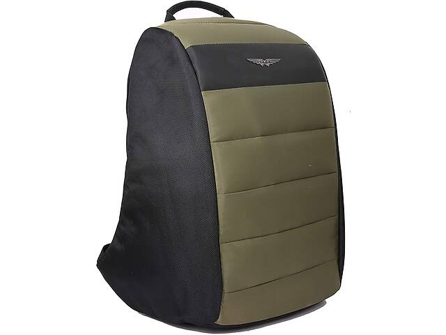 Рюкзак для ноутбука 15 дюймов 20 л Police Shroud Anti-Theft Backpack Черный/Зелёный (PT1692272_3-73)