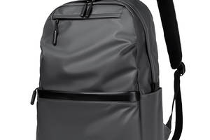 Рюкзак для ноутбука 15' Lesko 2205 Dark Gray водонепроницаемый городской