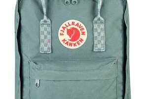 Рюкзак Fjallraven Kanken Frost Green/Chess Pattern (1004-23510.664-904)