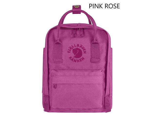 Рюкзак Fjallraven Re-Kanken Mini Pink Rose (1004-23549.309)