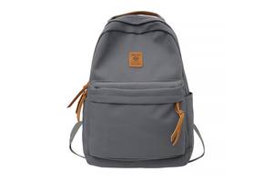 Рюкзак Lesko 81227 Gray 20L с карманом для ноутбука подростковый