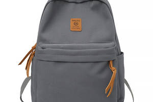 Рюкзак Lesko 81227 Gray 20L с карманом для ноутбука подростковый