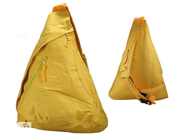 Рюкзак однолямочный, на одно плечо 15L Portfolio желтый
