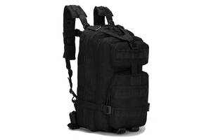 Рюкзак прочный для рыбалки, охоты, туризма Molle Assault A12 25 л Черный (009794)