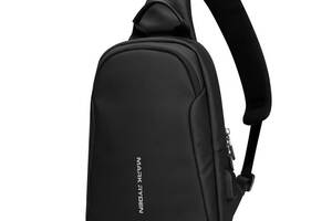 Рюкзак с одной лямкой Mark Ryden MR7191 30 х 20 х 10 см Черный