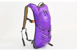 Рюкзак спортивный с жесткой спинкой planeta-sport GA-2062 29х9х45см Фиолетовый