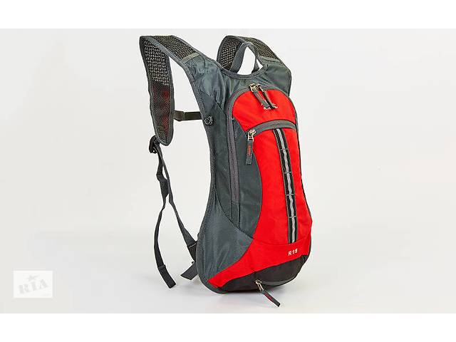 Рюкзак спортивный с жесткой спинкой planeta-sport GA-2082 31х8х43см Красный