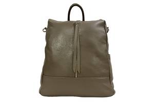Рюкзак сумка кожаный женский бежевый Felicita 6828801598