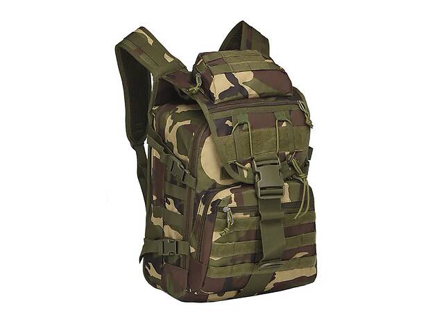 Рюкзак-сумка тактический AOKALI Outdoor A18 35 л Пиксельный камуфляж