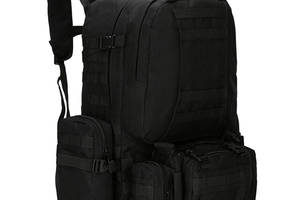 Рюкзак тактический +3 подсумка AOKALI Outdoor B08 75L Black (5367-17008a)