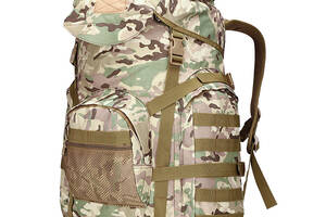 Рюкзак тактический AOKALI Outdoor A51 50L Camouflage CP спортивный для туризма и путишествий
