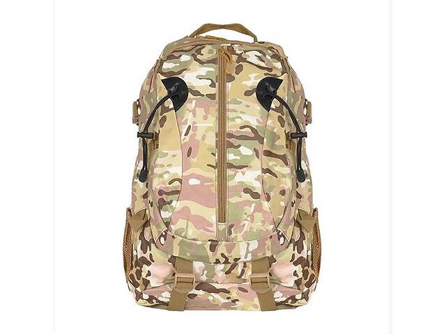 Рюкзак тактический AOKALI Outdoor A57 36-55L Camouflage CP с регулируемыми пряжками камуфляжный