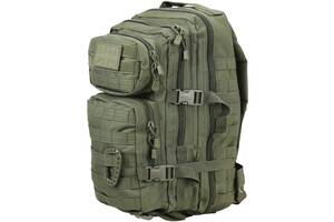 Рюкзак тактический Kombat UK Hex-Stop Small Molle Assault 28L Олива (KB-HSSMAP-OLGR)