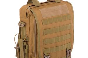 Рюкзак тактический патрульный однолямочный SILVER KNIGHT TY-9700 размер 34х27х6см 5л Хаки