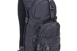 Рюкзак тактический патрульный с местом под питьевую систему SILVER KNIGHT 10 литров TY-06 Черный (PT0243)