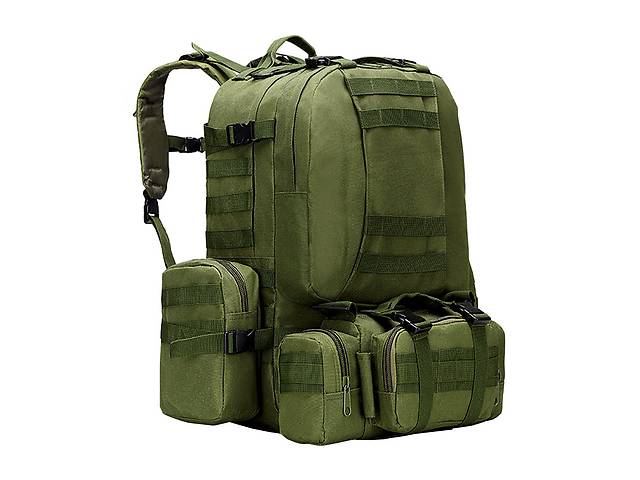 Рюкзак тактический с подсумками AOKALI Outdoor B08 Green