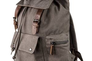 Рюкзак текстильный походный Vintage 20133 Серый