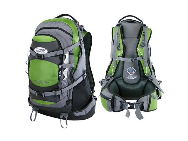 Рюкзак Terra Incognita Tirol 35 Green-Grey (TI-00742)