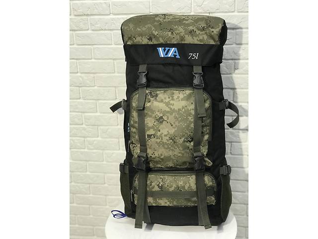 Рюкзак туристический походный VA T-07-9 75л Камуфляж (009221)