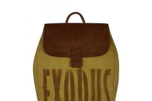 Рюкзак женский Exodus Leather Canvas R6901Ex131 24 Х 21 Х 11 см
