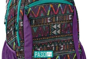 Рюкзак женский городской Paso Фиолетовый (18-2808CP)