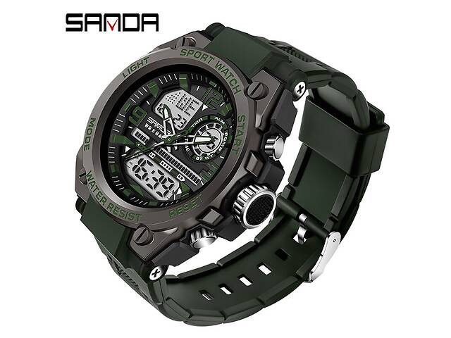 Sanda 6024 Black-Military Wristband