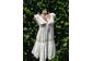 Сарафан жіночий короткий з білої бавовни Dress Code