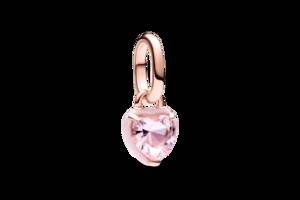 Серебряная бусина Pandora Me Розовое сердце 783042C01