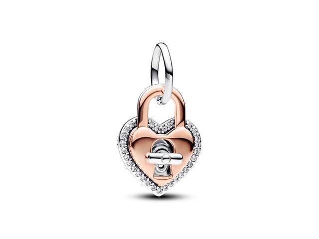 Серебряная бусина Pandora Замок в форме сердца 783079C01