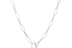 Серебряное колье SilverBreeze без камней (2063995) 450-480 размер