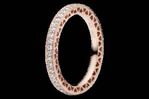 Серебряное кольцо Pandora 180963CZ 50