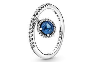 Серебряное кольцо Pandora 198491C01 50