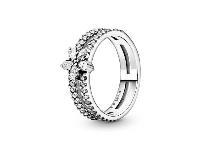 Серебряное кольцо Pandora Блестящая снежинка 199236C01 52