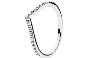 Серебряное кольцо Pandora Блестящее желание 196315 56