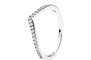Серебряное кольцо Pandora Блестящее желание 196316CZ 50