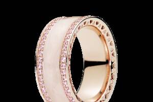 Серебряное кольцо Pandora Rose 181024EN95 56