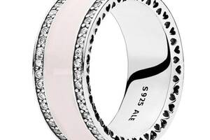 Серебряное кольцо Pandora Сердца Pandora 191024EN40 52