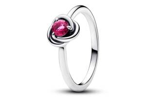 Серебряное кольцо Pandora 'Розовый круг вечности' 192993C10 50