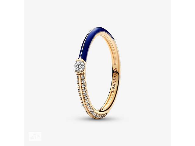 Серебряное кольцо Pandora 'Ряд паве' 50